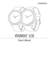 Garmin VÍVOMOVE 3/3S Smartwatch User manual