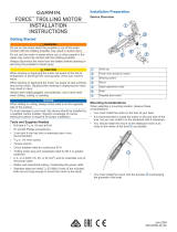 Garmin Force™ Trolling Motor, Freshwater, 57" Installation guide