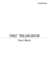 Garmin Force™ Trolling Motor, Freshwater, 57" Owner's manual