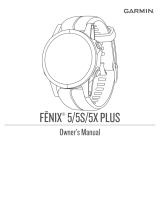 Garmin fēnix® 5X Plus Owner's manual