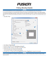 Garmin Fusion PS-A302BOD, Panel Stereo Installation guide