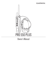 Garmin PRO 550 Plus Owner's manual