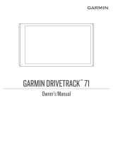 Garmin DriveTrack™ 71 Owner's manual