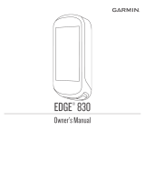 Garmin Edge® 830 Mountain Bike Bundle User manual