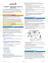 Garmin echoMAP™ 73dv Installation guide