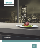 Siemens Built-in microwave oven Operating instructions