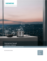 Siemens Chimney Hood User manual