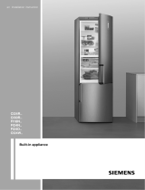 Siemens CI30RP01/01 User manual