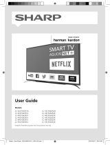 Sharp LC-55CFG6351K User manual