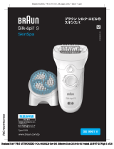 Braun SE 9961 V, Silk-épil 9, SkinSpa User manual