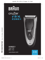Braun Z-40, CruZer, face User manual