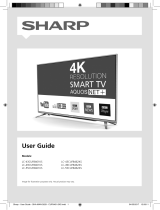 Sharp LC-43CUF8462KS User manual