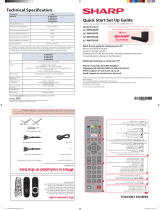 Sharp B40FI5442KB39G Quick start guide