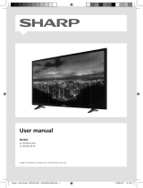 Sharp LC-32HG3141K User manual