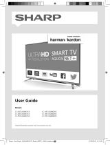 Sharp LC-55CUG8461KS User manual