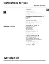 Hotpoint WMD 942 P/G/A/K User manual