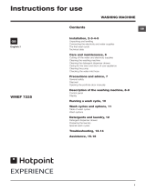 Hotpoint WMEF 7225P UK User guide