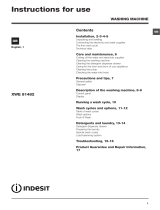 Whirlpool XWE 81482X RSSS UK User guide