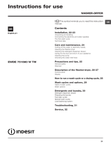 Indesit EWDE 751680 W TW Daily Reference Guide