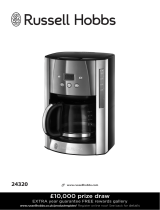 Russell Hobbs 24320 Luna Filter Coffee Machine User manual