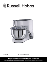 Russell Hobbs R HOBBS GO CREATE STAND MIXER WHT User manual