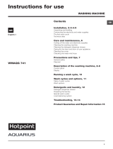Hotpoint WMAQG 741P UK.M User guide