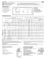 Indesit BTW D61053 (IL) Daily Reference Guide