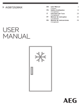 AEG AGB72526NX User manual