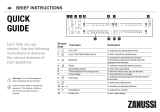 Zanussi ZIAN644K Quick start guide