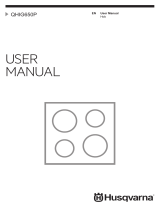 HUSQVARNA-ELECTROLUX QHIG650P User manual