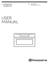 Husqvarna QCK8070X User manual