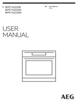 AEG BPE742220B User manual