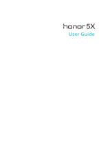 Honor 5X User manual