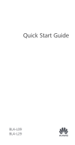 Huawei Mate 10 Pro Quick start guide