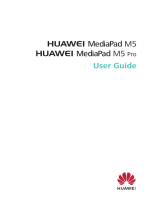 Huawei MediaPad M5 User guide