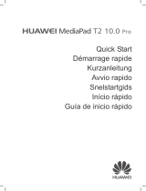 Huawei MediaPad T2 10.0 Pro Quick start guide