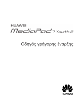Huawei MediaPad 7 Youth2 Quick start guide