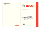 Bosch Gas built-in hob Operating instructions