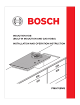 Bosch ELECTRIC COOKTOP Operating instructions