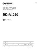 Yamaha Audio BD-A1060 User manual