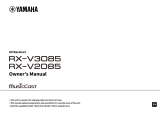 Yamaha RX-V3085 Owner's manual