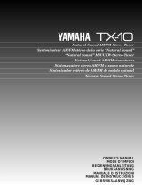 Yamaha TX-10 User manual