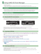 Roland JUNO-DS61 Owner's manual