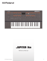 Roland JUPITER-Xm User manual