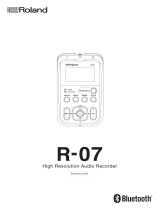 Roland R-07 User guide