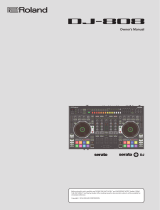 Roland DJ-808 Owner's manual