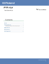 Roland FR-4x Owner's manual