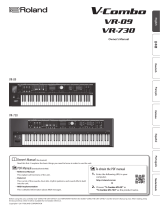 Roland V-Combo VR-09-B Owner's manual