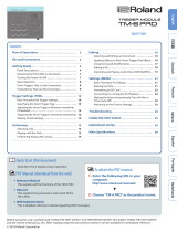 Roland TM-6 PRO Owner's manual