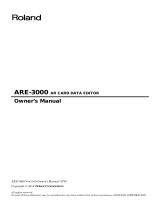 Roland AR-200S User manual